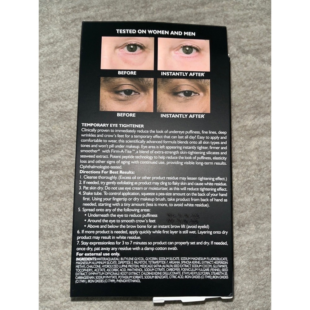 Peter Thomas Roth Instant FIRMx Eye Temporary Eye Tightener 0.67oz with Brush - Picture 2 of 4